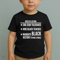 Week Of Action Black Live Matter Toddler T-Shirt thumb 2