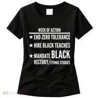 Week Of Action Black Live Matter Women's T-Shirt thumb 0