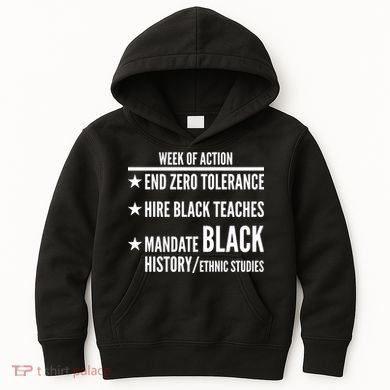 Week Of Action Black Live Matter Kids Hoodie