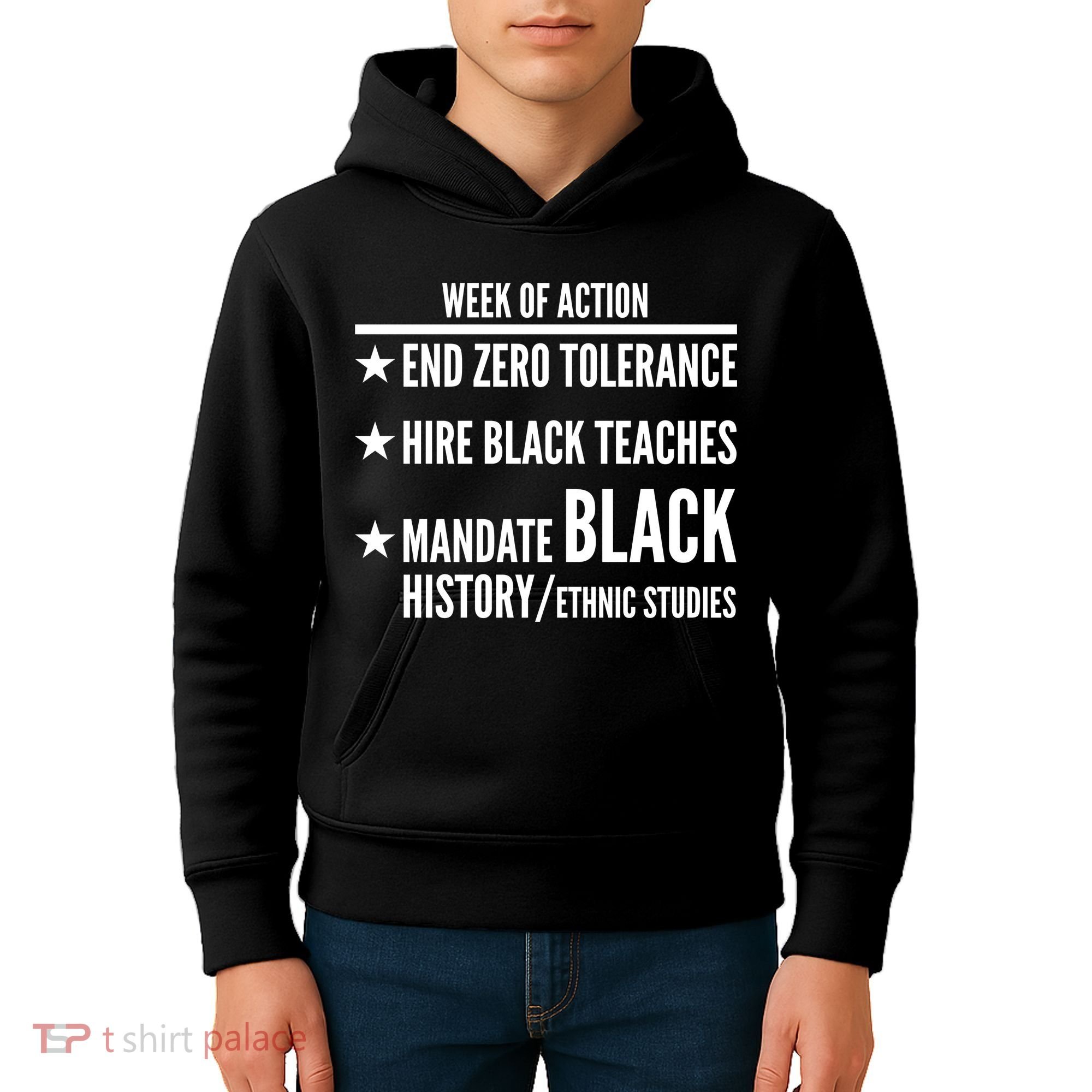 Week Of Action Black Live Matter Kids Hoodie