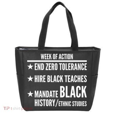 Week Of Action Black Live Matter Tote Bag