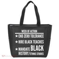 Week Of Action Black Live Matter Tote Bag thumb 0