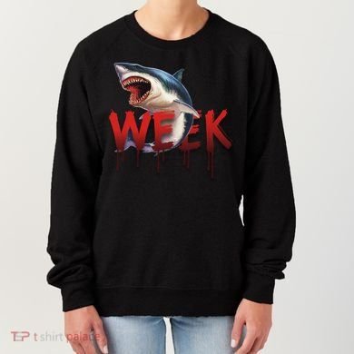 Week Of The Shark Logo Women's Sweatshirt
