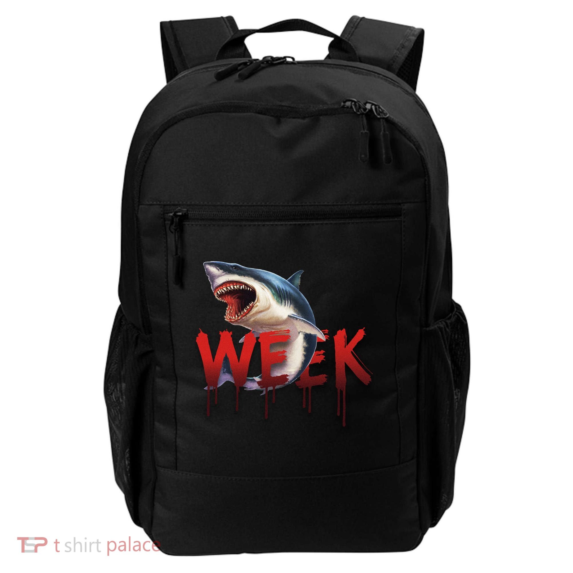 Week Of The Shark Logo Backpack