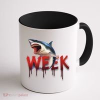 Week Of The Shark Logo Coffee Mug thumb 1