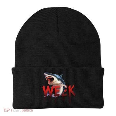 Week Of The Shark Logo Beanie