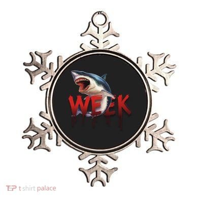 Week Of The Shark Logo Ornament