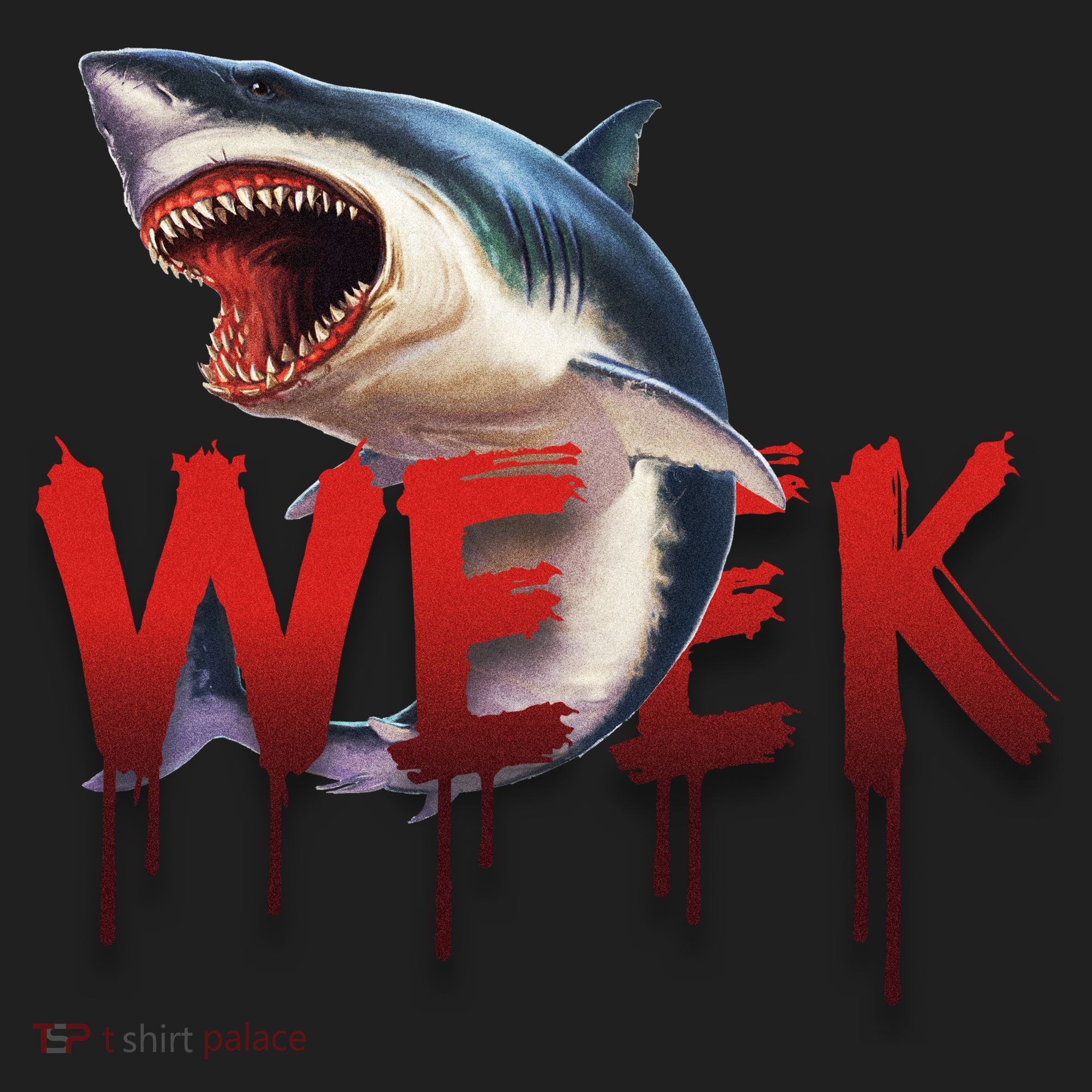 Week Of The Shark Logo Golf Towel