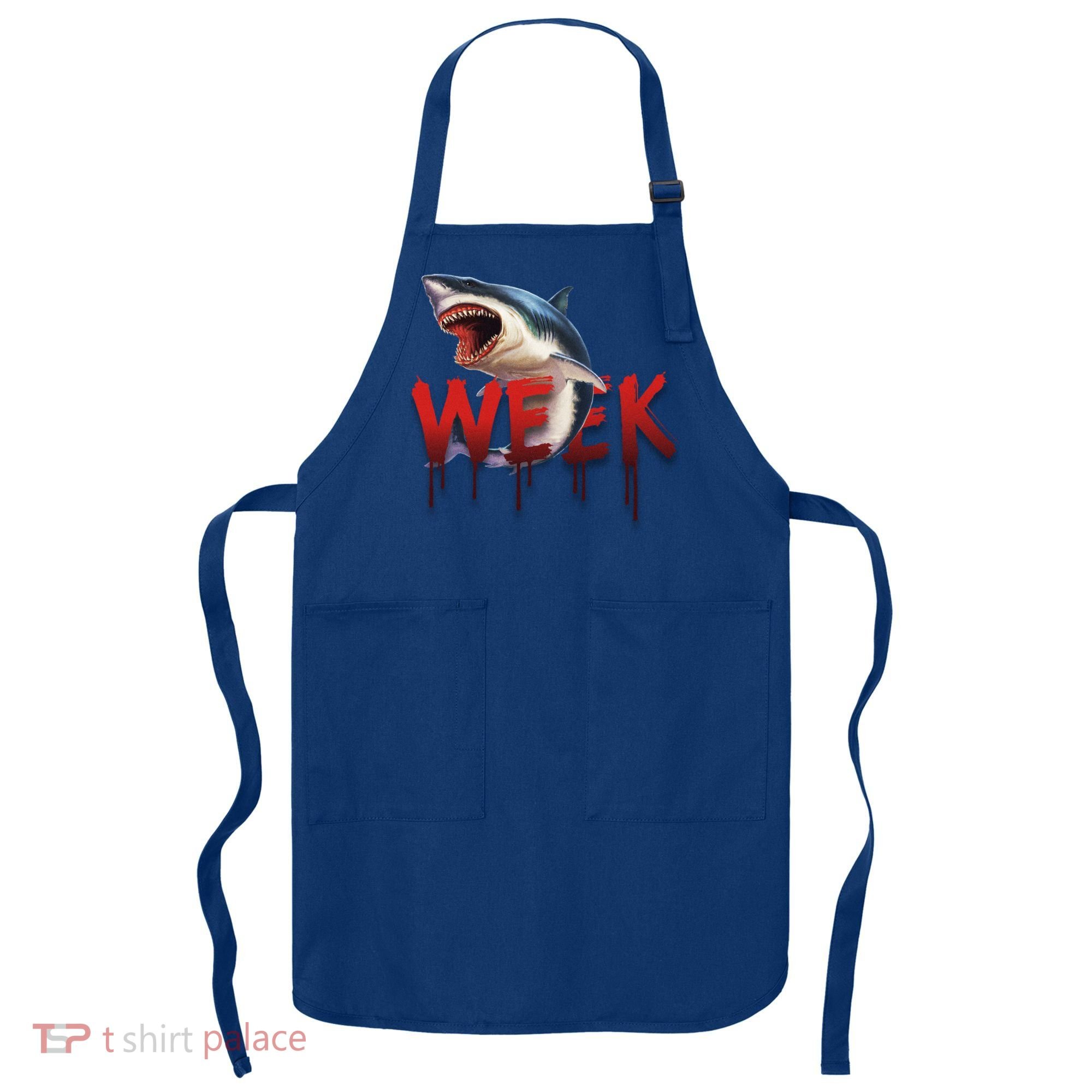 Week Of The Shark Logo Apron
