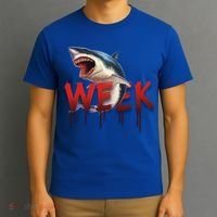 Week Of The Shark Logo T-Shirt thumb 3