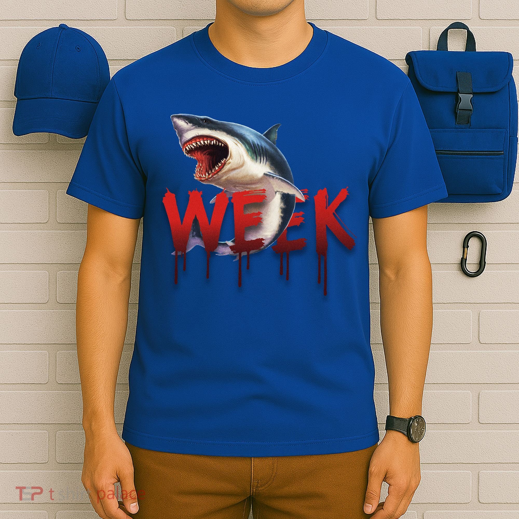 Week Of The Shark Logo T-Shirt
