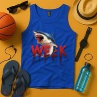 Week Of The Shark Logo Tank Top thumb 4