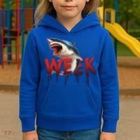 Week Of The Shark Logo Kids Hoodie thumb 3