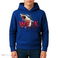 Week Of The Shark Logo Kids Hoodie thumb 4