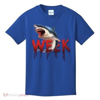 Week Of The Shark Logo Kids T-Shirt