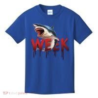 Week Of The Shark Logo Kids T-Shirt thumb 0