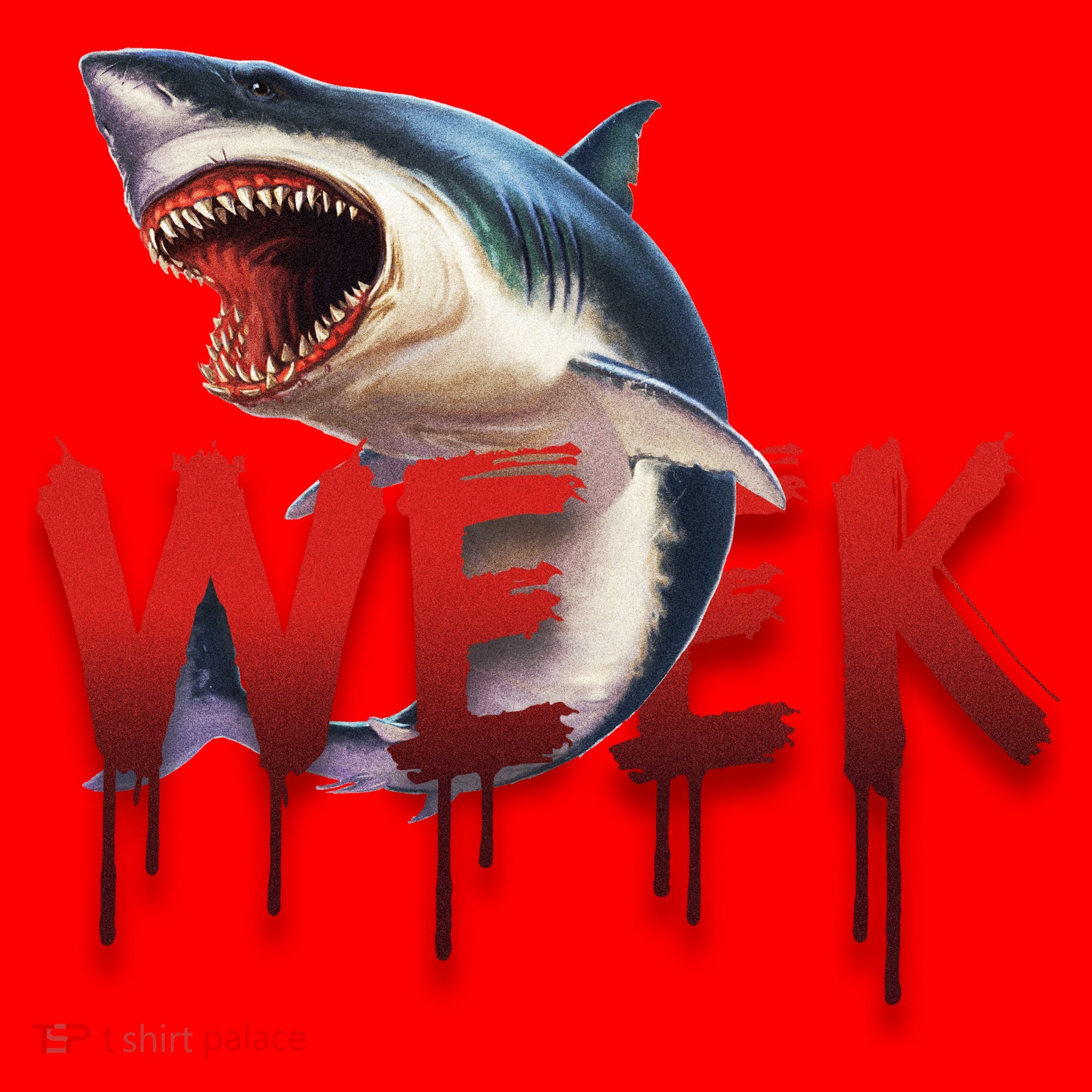 Week Of The Shark Logo Santa Hat