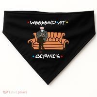 Weekend At Bernie's Meme USA-Made Doggie Bandana thumb 0