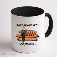 Weekend At Bernie's Meme Coffee Mug thumb 1
