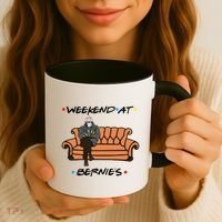 Weekend At Bernie's Meme Coffee Mug thumb 3