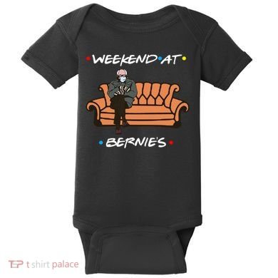 Weekend At Bernie's Meme Baby Bodysuit