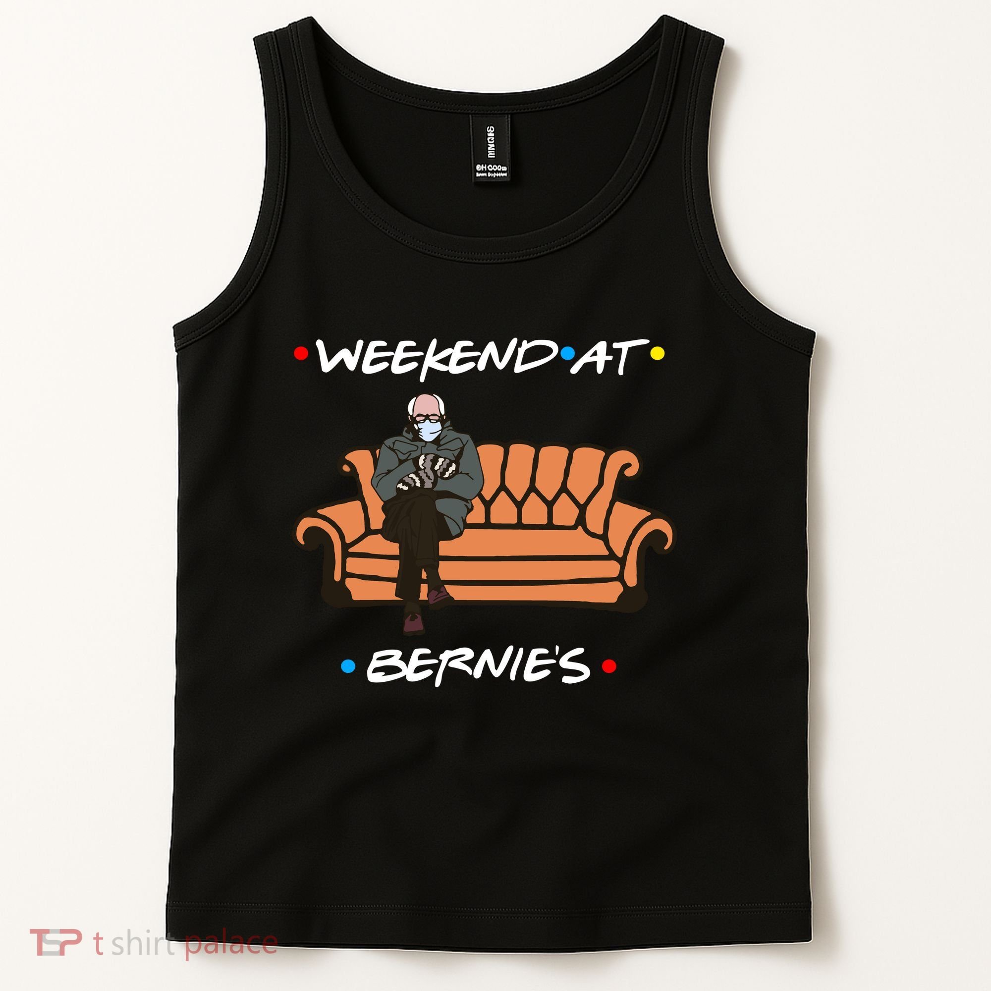 Weekend At Bernie's Meme Tank Top