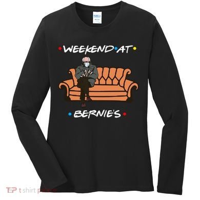 Weekend At Bernie's Meme Women's Long Sleeve Shirt