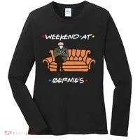 Weekend At Bernie's Meme Women's Long Sleeve Shirt thumb 0