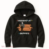 Weekend At Bernie's Meme Kids Hoodie thumb 0