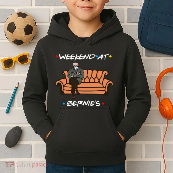 Weekend At Bernie's Meme Kids Hoodie