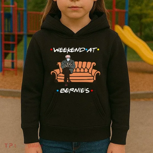 Weekend At Bernie's Meme Kids Hoodie