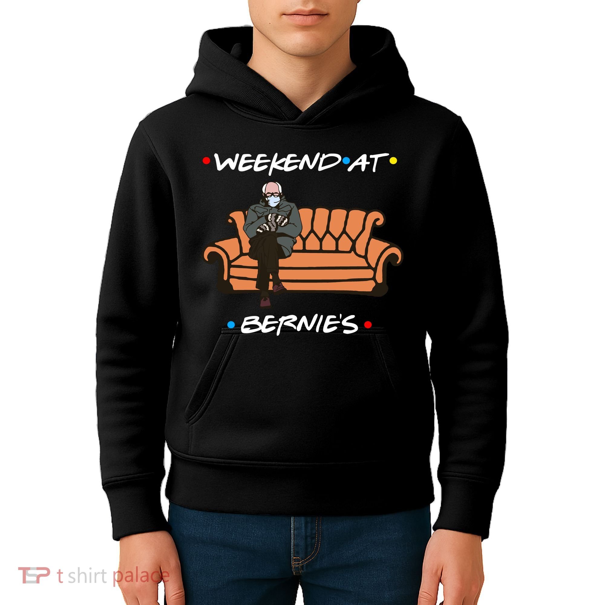 Weekend At Bernie's Meme Kids Hoodie