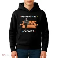 Weekend At Bernie's Meme Kids Hoodie thumb 4