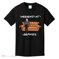 Weekend At Bernie's Meme Kids T-Shirt thumb 0