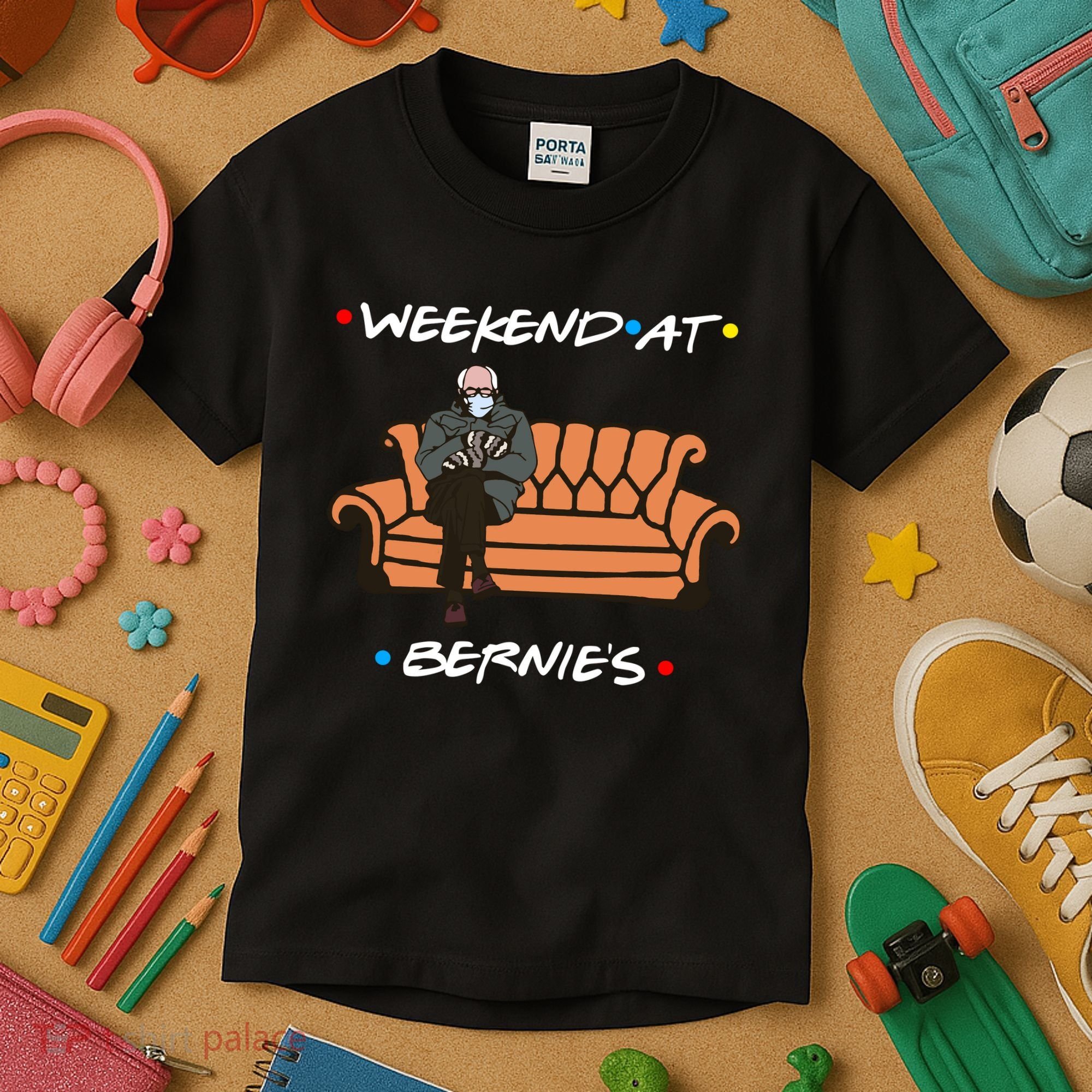 Weekend At Bernie's Meme Kids T-Shirt