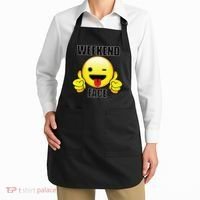 Weekend Face Emoji Apron thumb 2