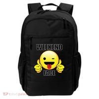 Weekend Face Emoji Backpack thumb 0