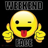 Weekend Face Emoji Mousepad thumb 1