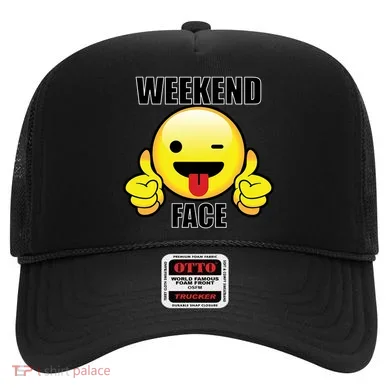 Weekend Face Emoji Hat