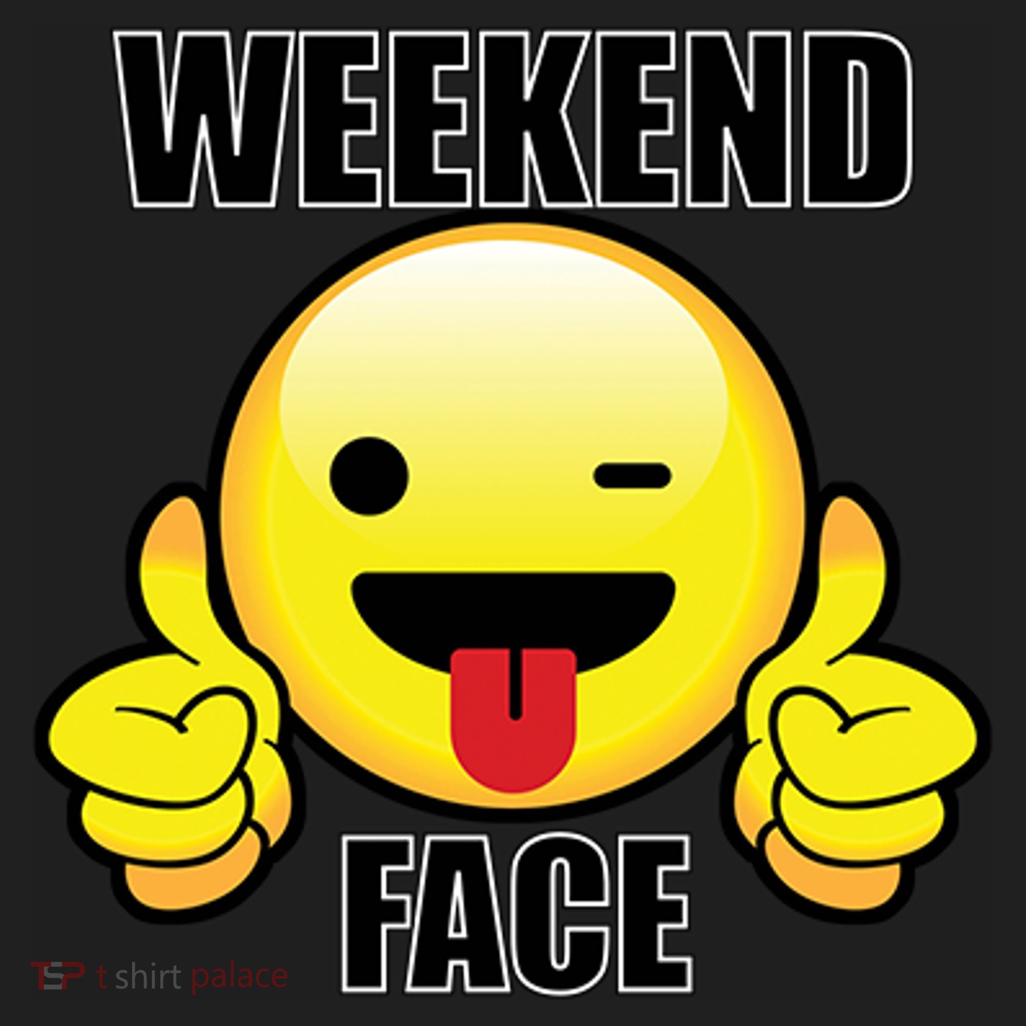 Weekend Face Emoji Hat