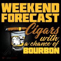 Weekend Forcast Cigars and Bourbon T-Shirt thumb 7