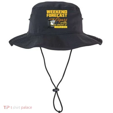 Weekend Forcast Cigars and Bourbon Bucket Hat