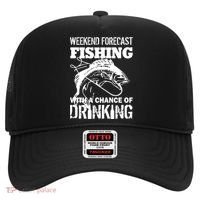 Weekend Forecast Fishing With A Chance Of Drinking Hat thumb 0