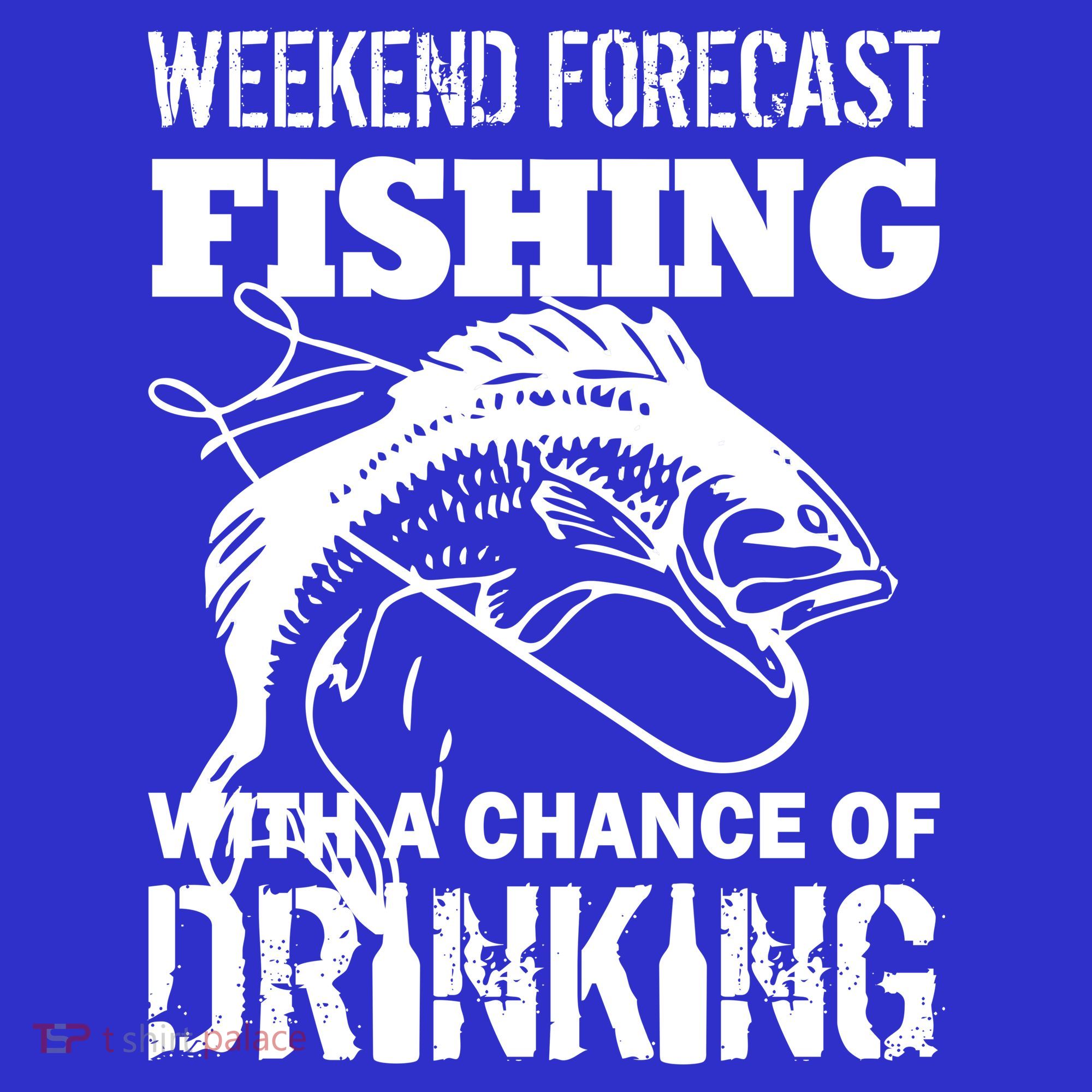 Weekend Forecast Fishing With A Chance Of Drinking Apron
