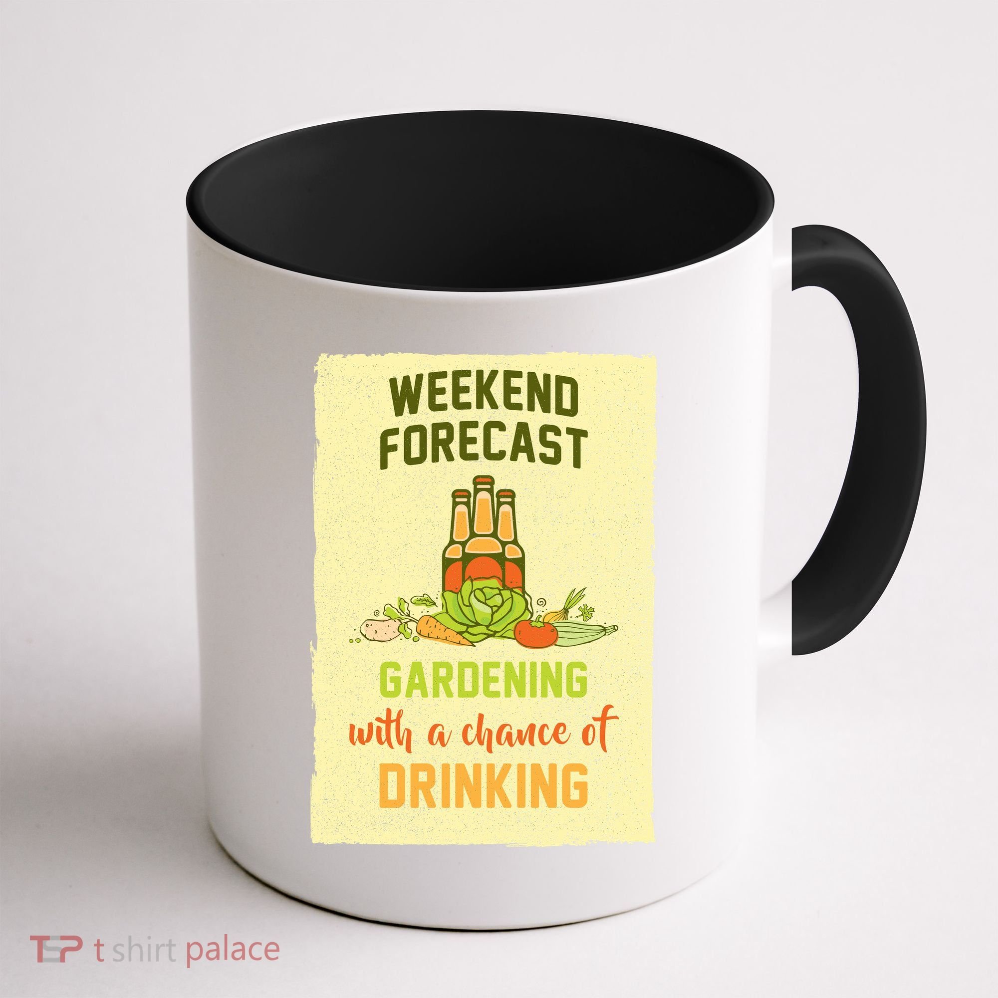 Weekend Forecast Gardening With A Chance Of Drinking Coffee Mug