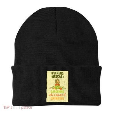 Weekend Forecast Gardening With A Chance Of Drinking Beanie