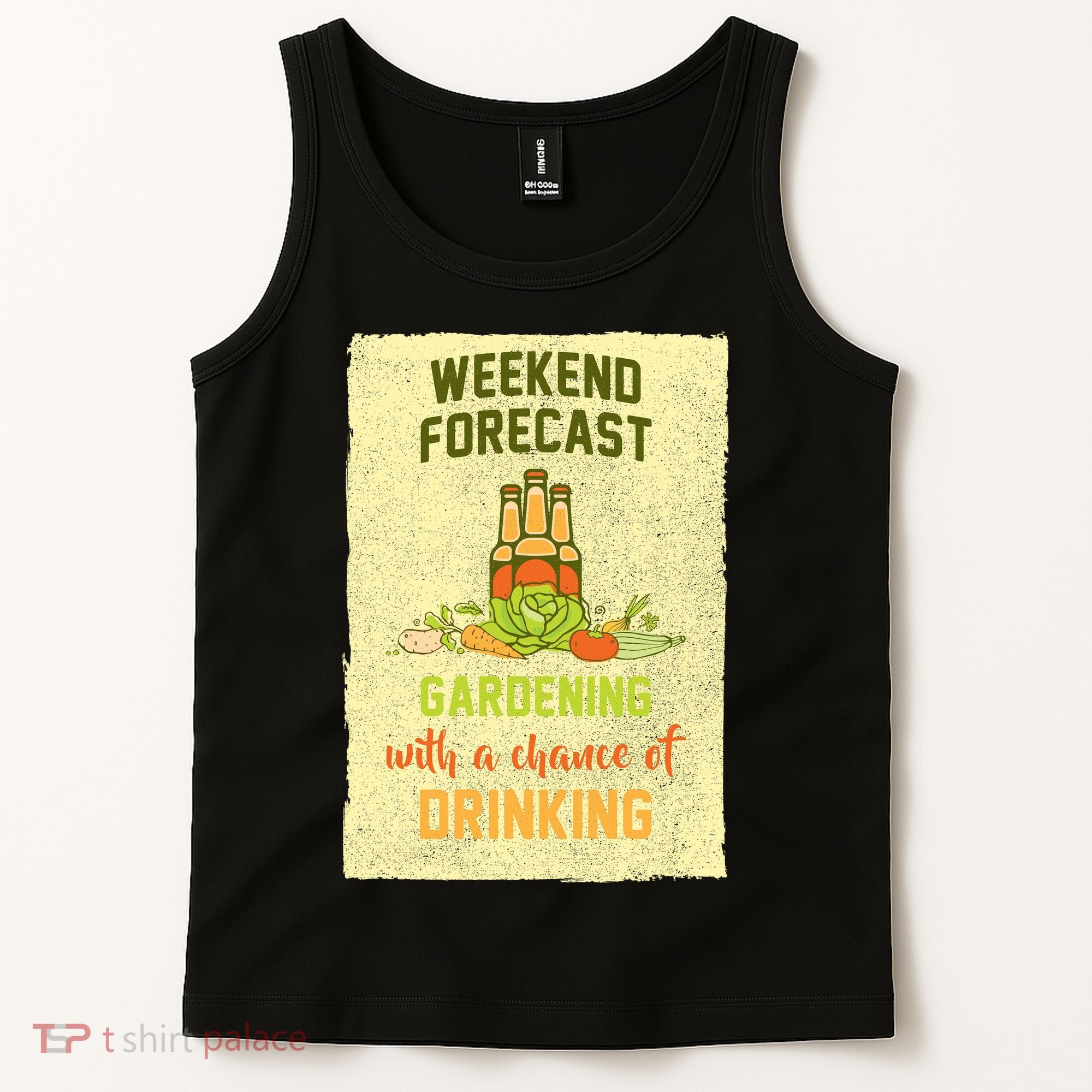 Weekend Forecast Gardening With A Chance Of Drinking Tank Top