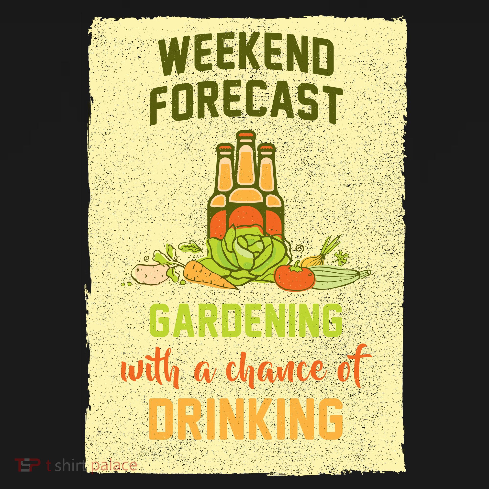 Weekend Forecast Gardening With A Chance Of Drinking Tote Bag