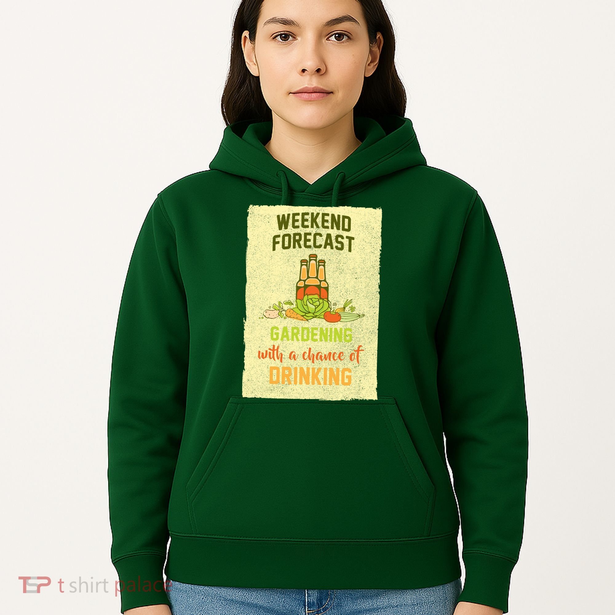 Weekend Forecast Gardening With A Chance Of Drinking Hoodie