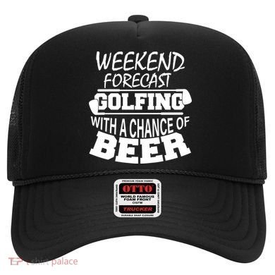 Weekend Forecast Golfing With A Side Of Beer Hat